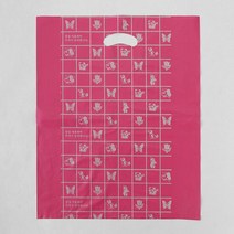 100p 양장비닐봉투(빨강)(40x50cm) / 의류봉투, 단품