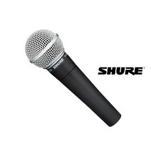 SHURE SM58K-LC 전문 보컬용 마이크/유선마이크/스위치 없음/단일지향성 다이나믹