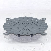 [마미스테이블] 식품용실리콘 찜기 L(25cm) 만두 야채 감자찜기, 찜기 L (버건디)