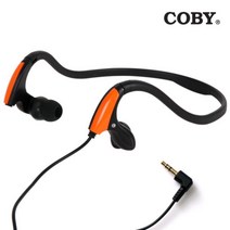 바보사랑 코비 초경량 스포츠 헬스장 헤드폰 이어폰 CVE307 .COBY