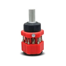 13 in 1 래칫 멀티 비트 팁 드라이버 스크루 조합 도구 야외 세트 자동차 휴대용 부품, 02 Conventional model