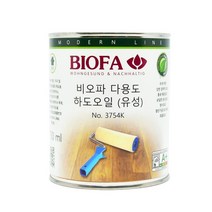 비오파 하도 오일 3754K 강력한 침투와 목재 재질 강화 하도용 오일, 375ml