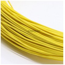 1M UL1015 24/22/20/18/16/14/12/10/8 AWG 600V PVC 주석 도금 구리 연선 케이블 검정/빨강/주황색/노랑/, 07 YELLOW_04 18AWG