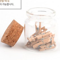 미니 코르크병 1p 바이알병 콜크 유리병, 사이즈, 47x90mm