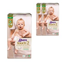 리베로 기저귀 밴드형 터치 2단계 62매 x 3팩 초소형 (권장 3.5~5.5kg), 192매