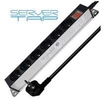 현대 알루미늄 서버탭 랙용 콘센트 6구 8구 10구 12구 14구 멀티탭, 2.5M