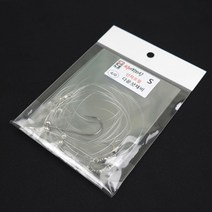 싸가지피싱 단일코리아 광어 다운샷채비 DIK7 스트레이트훅 외수질 다운샷 채비, 3개입