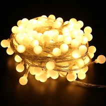 LED 앵두전구 알전구 캠핑 텐트 리모컨 스트링라이트, 리모트 앵두전구 80구 10m [건전지], 반투명 웜화이트