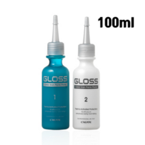 그리에이트 그로스 클리닉 아이롱 펌펌 100ml (1 2제 각 100ml)/빠른 시술 효과 저자극 파마약