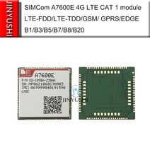 LTE라우터 kt에그 포켓와이파이대여 5g라우터 SIMCom A7600E 4G LTE CAT 1 모듈 LCC LGA LTE-FDD/LTE-TDD/GSM/ GPRS/EDGE B1/, 한개옵션0