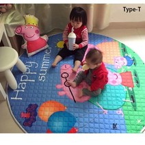 푸아이 런웨이브 놀이매트 플레이매트 장난감 정리매트 친환경 매트 RW1012, Type-T