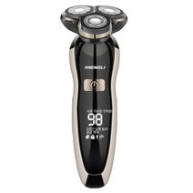 다용도 전기면도기 플로팅면도기 전신수염세척기 발렌타인데이 선물, 골드, 8580 하나의