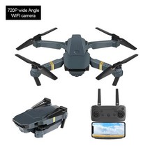 드론 촬영 카메라 입문용 E58 Quadrotor Foldable 드론 720P/1080P/4K HD 전문 카메라 항공 사진 WiFi RC D, 04 Gray  720P