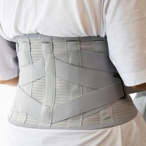 혁선생 바로새움 의료용 허리보호대 허리 복대 아대 Lumbar H-01, 2XL (Gray)