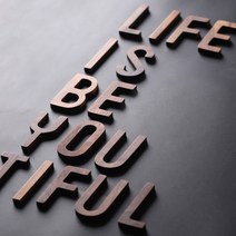 원목 알파벳 이니셜 A-Z 나무글자 우드 로고, 알파벳R(대문자)