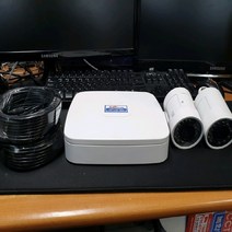 가정용 사무실CCTV 매장용감시카메라 HD녹화기와 HD방수외부카메라2개세트(실외용)판매 합니다, 3개