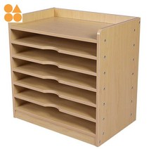 미술장 정리함 도화지 스케치북 지류장 학원, 멀티플레이트 6단 60*40*60cm