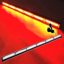 LED바라이트 12-24V겸용 COB면발광 시거잭타입, 레드