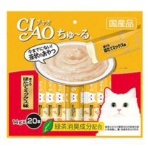 이나바 고양이 챠오츄르 간식, 참치+가리비, 14g, 60개