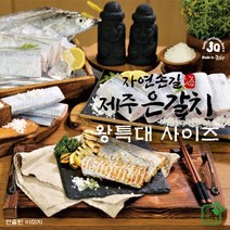 제주은갈치 왕특대 420g x 16토막 / 4마리 분량, 없음