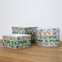 일본 그릇 회접시 나눔접시 앞접시 초밥 플레이팅 회 접시, 금장 (정사각)