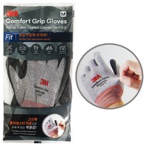 3M 컴포트그립 글로브(핏) 코팅 장갑 정밀작업 다목적, 글로브 핏 (M)1개
