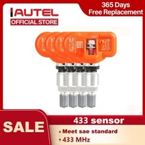 한국 타이어 교체 셀프 가성비 호환 autel mx-sensor 433 mhz 타이어, 4 x 433 센서