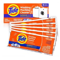 Tide [Tide Washing Machine Cleaner] 타이드 워싱 머신 세탁기 클리너 5개입, 1개, 1ml