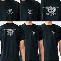 스포츠 쿨티셔츠 라운드넥 UDT 2종길단유니폼유니폼제작커스텀커스텀티셔츠티셔츠제작UDT굿즈굿즈제작주문제작