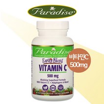 파라다이스허브 비타민C 500mg 90정 퀘르세틴 아스코르브산 유기농과일 유기농채소 스피루리나, 1개, 기본