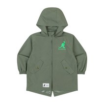 [캉골키즈]APBCJP00100KH 로고 프린트 레인 방수 점퍼 PB 0010 카키