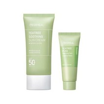 메디힐 티트리 수딩 선크림 50ml 기획(티트리 클렌징폼 증정)