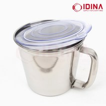 손잡이 스텐 양념통 멀티 스테인레스 통 뚜껑있는, 7호