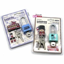 3500 런던 캐릭터 자물쇠 & 키링 세트 (랜덤) [0289_03413/minikitty]