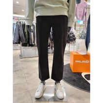 PLAC 플랙진 남성 스티즈 스트레이트 블랙 데님팬츠 PJTT5SZM283