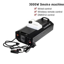효과 안개 무대 불꽃 장치 새로운 연기 기계 유선 원격 제어 1500w fogger, 3000w-dmx, au 플러그