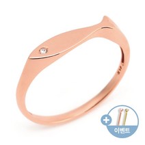 [비앤비골드]14K/18K 심플 슬릿 물고기 반지 NPR28501