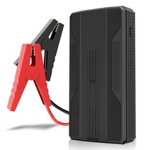 자동차 점프 스타터 멀티 카 스타트 휴대용 배터리 전원 은행 20000mah 12v 시작 장치 가솔린 디젤 자동 비상 배터리 부스터 충전기, 검은색