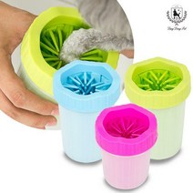 딩동펫 애견 실리콘 발세척기, 애견발세척기_대형_그린