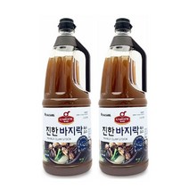 [UNIQ] !!쉐 프 원!! 진 한 바 지 락 * 육 수 *소 스 2 k g, 2개