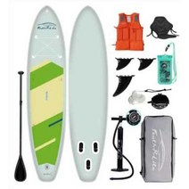 패들보드 SUP 수상 스포츠 물놀이 입문용 스탠딩 수상, 그레이-335x82x15cm FR08A