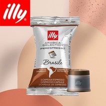 일리 브라질 캡슐 커피 플로우팩, 6.7g, 1개입, 100개