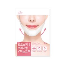 로로스키니 프리미엄 하이드로겔 턱 v 브이라인 리프팅 팩, 1팩(팩당1입), 1매