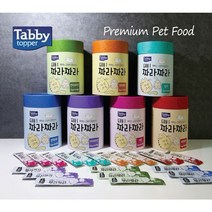 tabby 짜라짜라 짜먹는 고양이 간식 10gX50개 (가리비와치킨 연어와대구맛 치킨 연어와치킨 참치 새우와치킨 참치와새우), 1통, 치킨맛