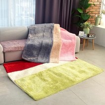 [바보사랑] 프라페 사계절 극세사 4인용 소파 쇼파패드 커버 (65x240cm), 색상선택:레드, 상세 설명 참조