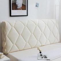 침대헤드커버 먼지방지 헤드리폼 퀼팅 유럽풍 리폼, 하늘색_1.7m