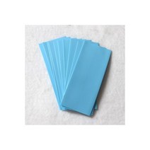 절연 필름 보호 케이스 팩 슬리빙 18650 Lipo 배터리 랩 PVC 열 수축 튜브 프리컷 너비 29.5mm x 72mm 20 개 100 500, CHINA, Sky Blue, 500Pcs