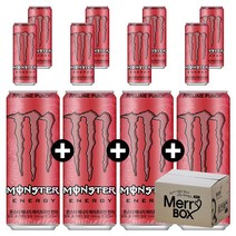 355ml x 10캔 혼합선택 몬스터 에너지드링크 울트라 시트라 펀치 파라다이스 그린, 04){펀치x10}