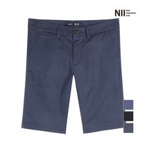 [니] [NII] 여성 벨트 장식 스판 반바지_2NNYDSSM3331