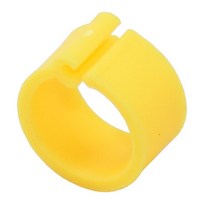 새장 앵무새 용품 텍스트 없는 새 비둘기 발 반지 가벼운 무게의 자유 행위의 가금류 운반 10 가지 색상 내경 8mm 1000 개, [06] 8mm